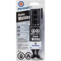Colle &eacute;poxyde Plastic Welder, 25 ml, Seringue, Deux composants, Noir Oxford Builders Supplies Inc