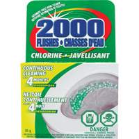 2000 Flushes&reg; Bleach Toilet Bowl Cleaner, 35 g, Tablet Oxford Builders Supplies Inc
