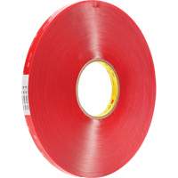 VHB Tape, 66 m (216') L x 6 mm (1/4") W, 23 mils, Acrylic Oxford Builders Supplies Inc