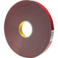 VHB Tape, 66 m (216') L x 6 mm (1/4") W, 23 mils, Acrylic Oxford Builders Supplies Inc