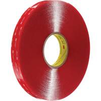VHB Tape, 33 m (108') L x 12 mm (1/2") W, 40 mils, Acrylic Oxford Builders Supplies Inc