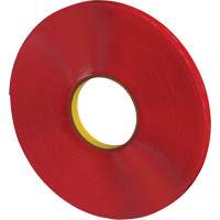 VHB Tape, 33 m (108') L x 12 mm (1/2") W, 40 mils, Acrylic Oxford Builders Supplies Inc