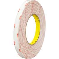 Double-Coated Tissue Tape 9456, 25.4 mm (1") x 66 m (216'), Clear Oxford Builders Supplies Inc