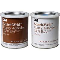 Scotch-Weld Adhesive, 32 fl. oz., Pail, Two-Part, Green Oxford Builders Supplies Inc