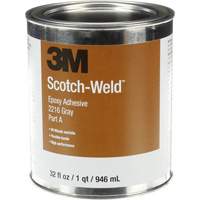 Scotch-Weld Adhesive, 32 fl. oz., Kit, Two-Part, Grey Oxford Builders Supplies Inc