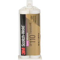 Adh&eacute;sif Scotch-Weld, 1,64 liq. oz., Cartouche double, Deux composants, Transparent Oxford Builders Supplies Inc