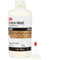 Adh&eacute;sif instantan&eacute; CA5 Scotch-Weld, Transparent, Bouteille, 1 lb Oxford Builders Supplies Inc