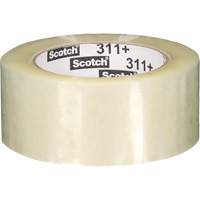 Scotch&reg; 311+ Box Sealing Tape, Acrylic Adhesive, 48 mm (1-22/25") x 100 m (328') Oxford Builders Supplies Inc