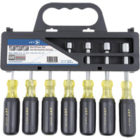 JKND-7S Cushion Grip Nutdriver Set, 7 Pcs., Non Magnetic, Imperial Oxford Builders Supplies Inc