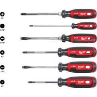 Cushion Grip Screwdriver Set, 6 Pcs. Oxford Builders Supplies Inc