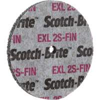 Meule homog&egrave;ne Scotch-Brite EXL, 3" x 1/2", Arbre de 1/4" Oxford Builders Supplies Inc
