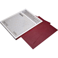 Shop Cloth Rolls - 314D Professional Cloth Sheets, 9" x 11", 100J Grit, Aluminum Oxide Oxford Builders Supplies Inc