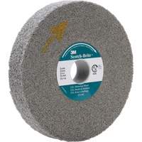 Scotch-Brite EXL Deburring Wheel, 8" x 1", 3" Arbor Oxford Builders Supplies Inc