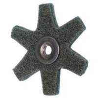 Abrasotex Surface Preparation Star, 2" Dia., Very Fine Grit, Aluminum Oxide Oxford Builders Supplies Inc