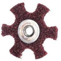 Abrasotex Surface Preparation Star, 4" Dia., Medium Grit, Aluminum Oxide Oxford Builders Supplies Inc