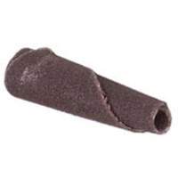 Cartouche de bande abrasive conique ALO, 240 Grain, 3/16" dia., Oxyde d'aluminium, 1" lo, 1/8" Dimension de l'arbre Oxford Builders Supplies Inc