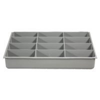 Diviseur en plastique pour grande boîte &agrave; compartiments Oxford Builders Supplies Inc