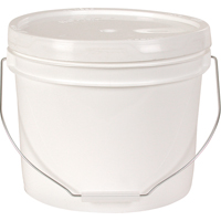 Sceau d'usage g&eacute;n&eacute;ral avec couvercle, Plastique, 3 gal. Oxford Builders Supplies Inc