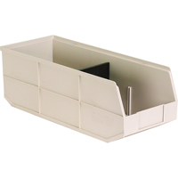 Akro-Bin de la S&eacute;rie 1800, 8-1/4" la, 7" h x 20-1/2" p, Beige Oxford Builders Supplies Inc