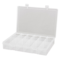 Boîtes &agrave; compartiments compactes en polypropyl&egrave;ne, 13-1/8" la x 9" p x 2-5/16" h, 18 compartiments Oxford Builders Supplies Inc