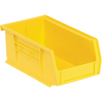 Ultra Stack & Hang Bin, 4-1/8" W x 3" H x 7-3/8" D, Yellow Oxford Builders Supplies Inc