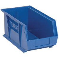 Ultra Stack & Hang Bin, 8-1/4" W x 7" H x 14-3/4" D, Blue Oxford Builders Supplies Inc