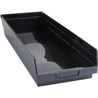 Recycled Shelf Bins, 8-1/8" W x 23-5/8" D x 4" H, 50 lbs. Capacity Oxford Builders Supplies Inc