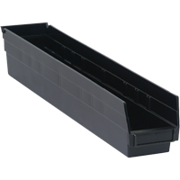 Conductive Shelf Bin, 4-1/8" W x 23-7/8" D x 4" H, 50 lbs. Capacity Oxford Builders Supplies Inc