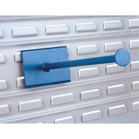Supports fixes pour contenants - Accessoires pour panneaux &agrave; fentes Oxford Builders Supplies Inc