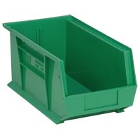 Ultra Stack & Hang Bin, 8-1/4" W x 7" H x 14-3/4" D, Green Oxford Builders Supplies Inc
