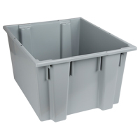 Contenants Stack & Nest, 13" x 23,5" x 19,5", Gris Oxford Builders Supplies Inc