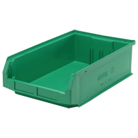 Giant Stacking Containers, 12.375" W x 19.75" D x 5.875" H, Green Oxford Builders Supplies Inc