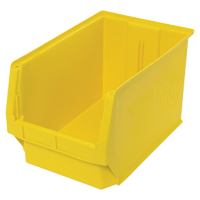 Giant Stacking Containers, 12.375" W x 19.75" D x 11.875" H, Yellow Oxford Builders Supplies Inc