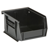 Ultra Stack & Hang Bin, 4-1/8" W x 3" H x 5-3/8" D, Black Oxford Builders Supplies Inc