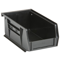 Ultra Stack & Hang Bin, 4-1/8" W x 3" H x 7-3/8" D, Black Oxford Builders Supplies Inc