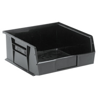 Ultra Stack & Hang Bin, 11" W x 5" H x 10-7/8" D, Black Oxford Builders Supplies Inc