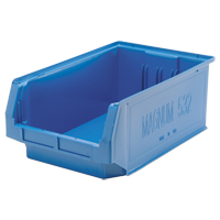 MAGNUM Bin, 7-7/8" H x 12-3/8" W x 19-3/4" D, 150 lbs. Capacity, Black Oxford Builders Supplies Inc