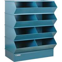 Syst&egrave;mes sectionnels &agrave; assembler, Cap. 5000 lb, 37" la x 24" p x 44" h, Bleu Oxford Builders Supplies Inc