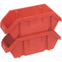 Quick Pick Bins, 5" x 6.625" x 12.5", Red Oxford Builders Supplies Inc