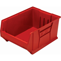 Hulk Containers, 18-1/4" W x 12" H x 23-7/8" D, Red Oxford Builders Supplies Inc