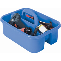 Supply Caddy, 5.5" x 13-3/8" x 13-3/8", Blue Oxford Builders Supplies Inc