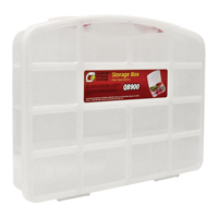 Bac de rangement clair avec compartiments, 13" la x 10-1/4" p x 2-3/8" h, 10 compartiments Oxford Builders Supplies Inc