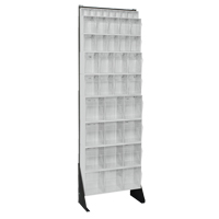 Tip-Out Bins Stand, 23-5/8" W x 8" D x 75" H, 36 Drawers Oxford Builders Supplies Inc