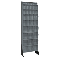 Tip-Out Bins Stand, 23-5/8" W x 8" D x 75" H, 36 Drawers Oxford Builders Supplies Inc