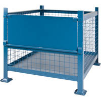 Contenants de vrac empilables, 34,5" la x 40,5" p x 30" h, Capacit&eacute; de 3000 lb Oxford Builders Supplies Inc