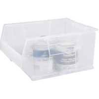 Hulk Containers, 18-1/4" W x 12" H x 23-7/8" D, Clear Oxford Builders Supplies Inc
