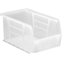 Clear-View Ultra Stack & Hang Bin, 6" W x 5" H x 9-1/4" D, Clear Oxford Builders Supplies Inc