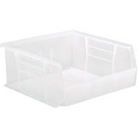 Clear-View Ultra Stack & Hang Bin, 11" W x 5" H x 10-7/8" D, Clear Oxford Builders Supplies Inc