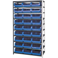 &eacute;l&eacute;ment de rayonnage avec bacs empilables, Acier, Bac Magnum, Capacit&eacute; 650 lb, 42" la x 76" h Oxford Builders Supplies Inc