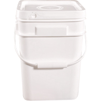 Square Pail, Plastic, 4 gal. Oxford Builders Supplies Inc